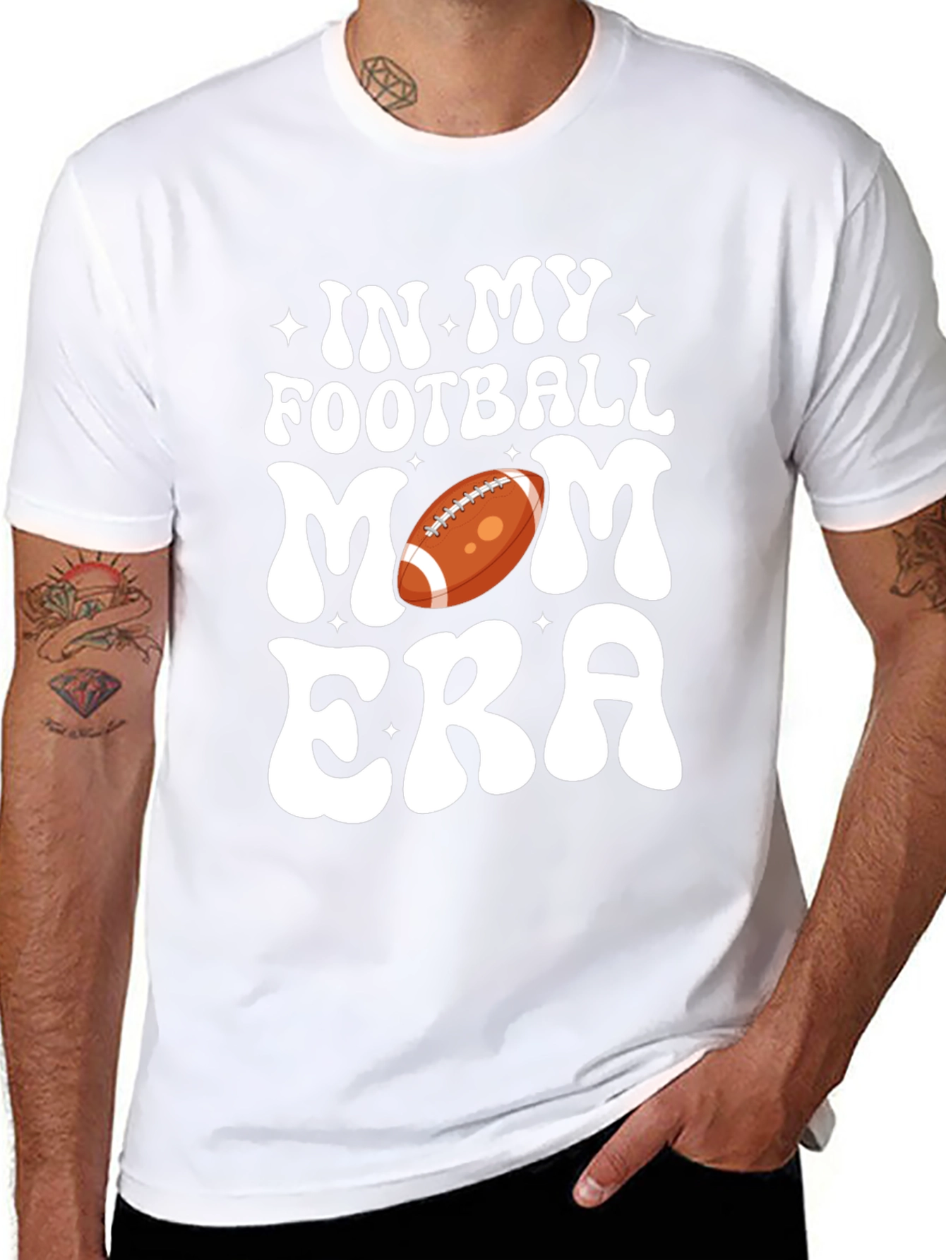 Football Mom Era Graphic Tee