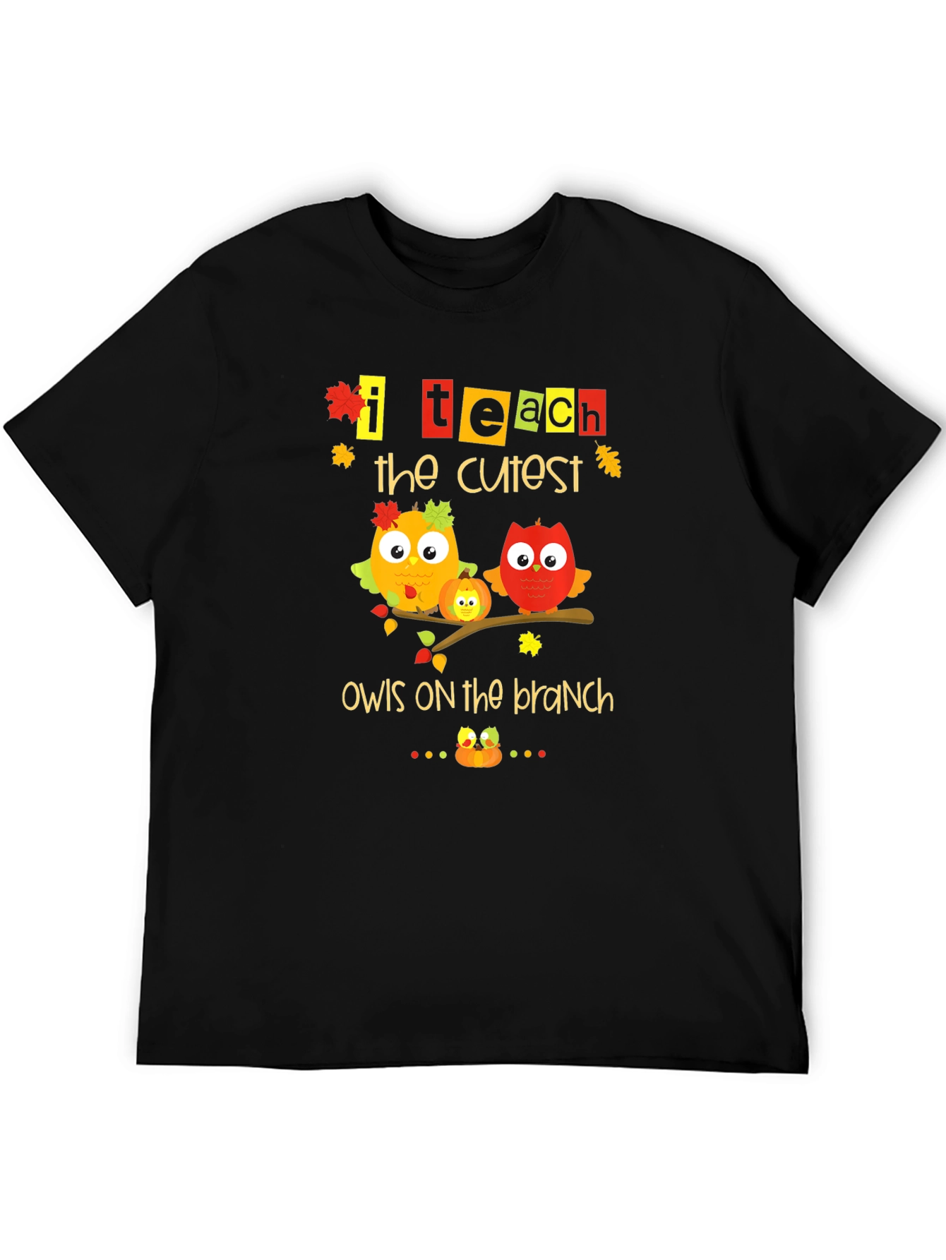 I Teach The Cutest Owls On The Branch T-Shirt