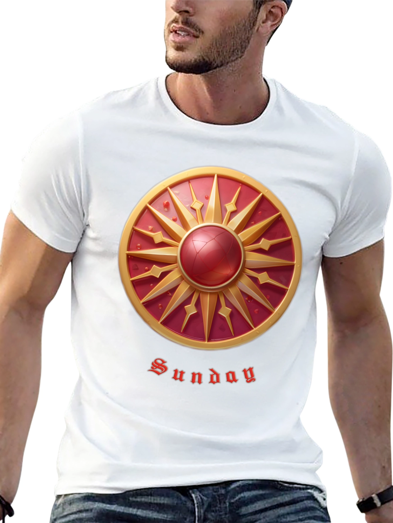 Sunday Sun Graphic T-Shirt