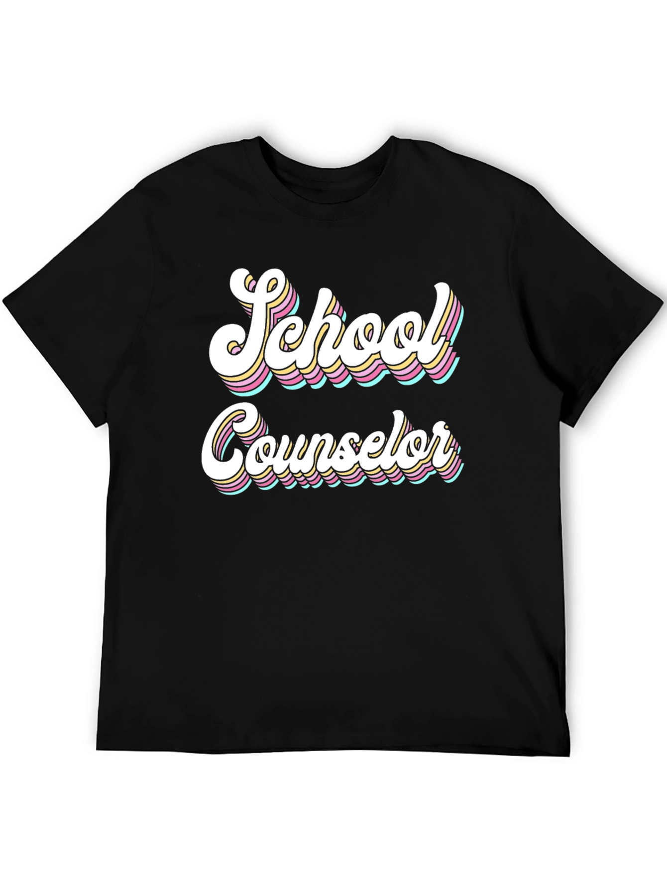 School Counselor Retro T-Shirt