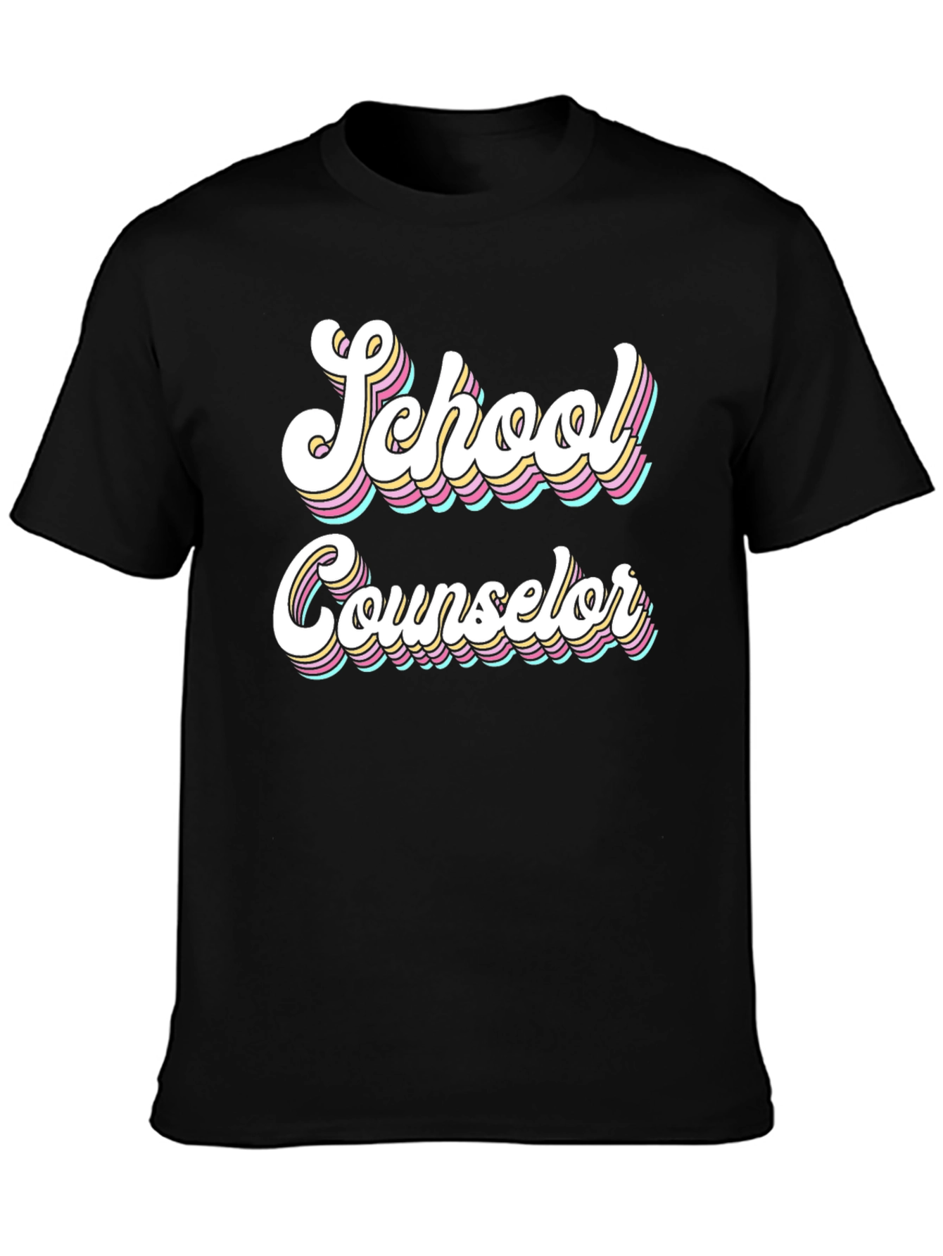 School Counselor Retro T-Shirt