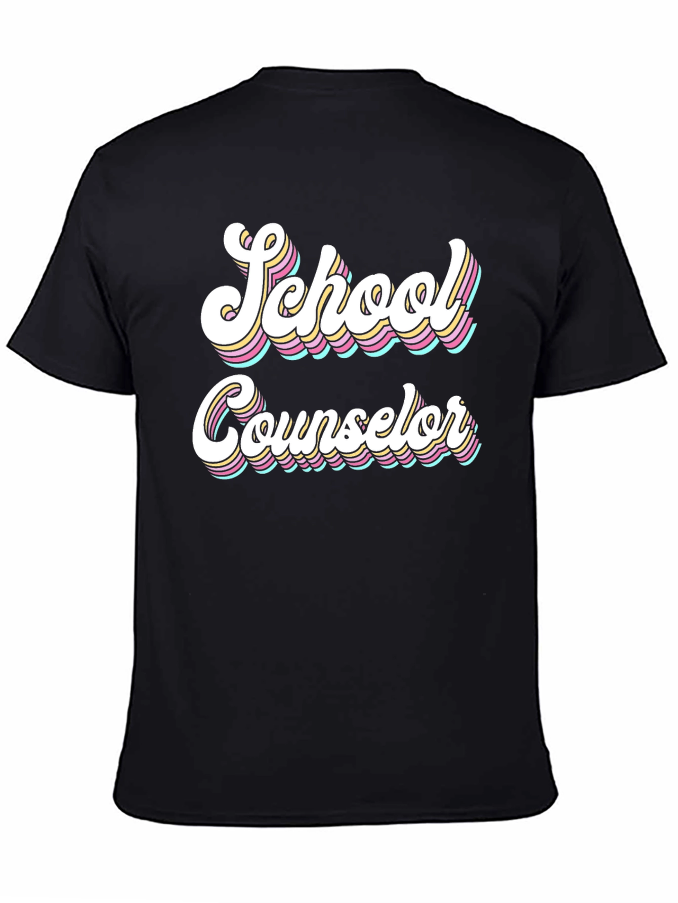 School Counselor Retro T-Shirt