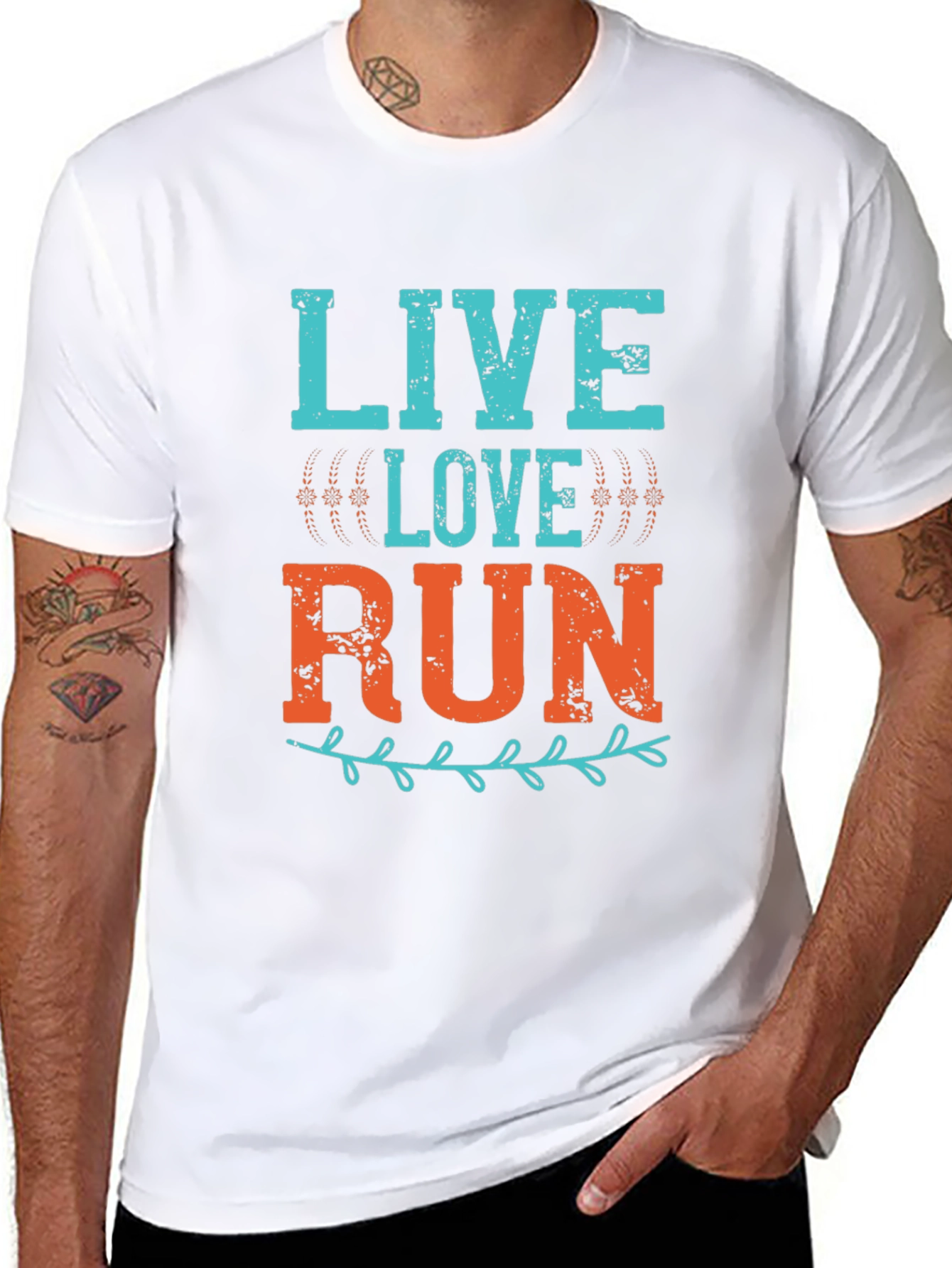 Live Love Run Graphic Tee