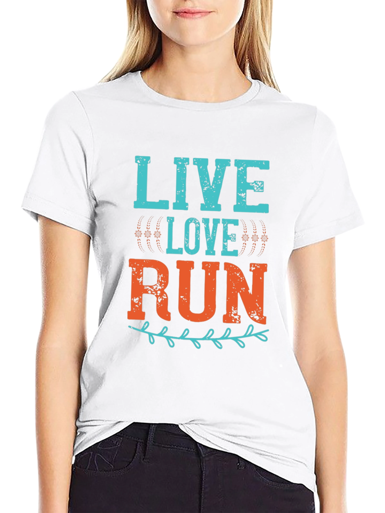Live Love Run Graphic Tee