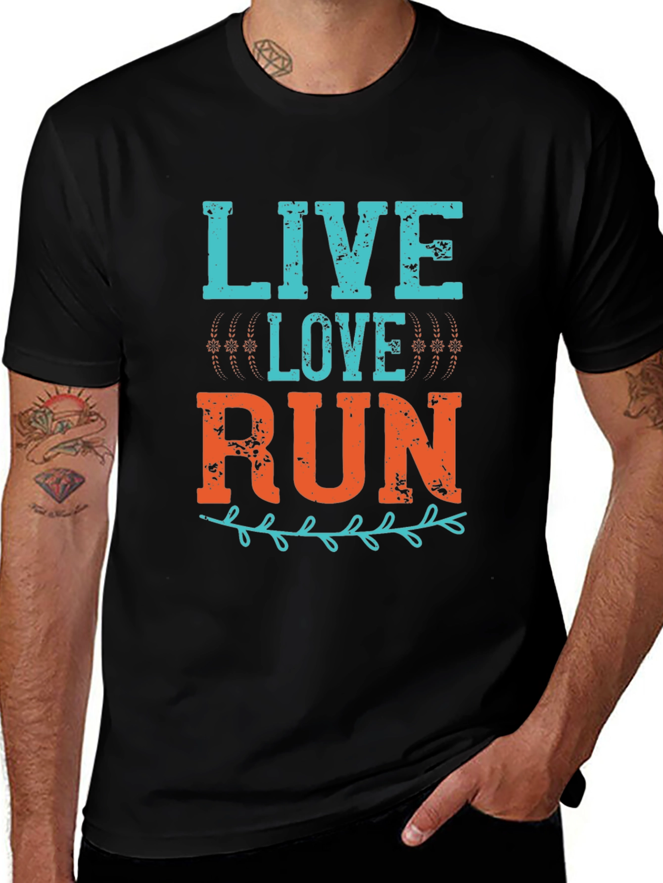 Live Love Run Graphic Tee