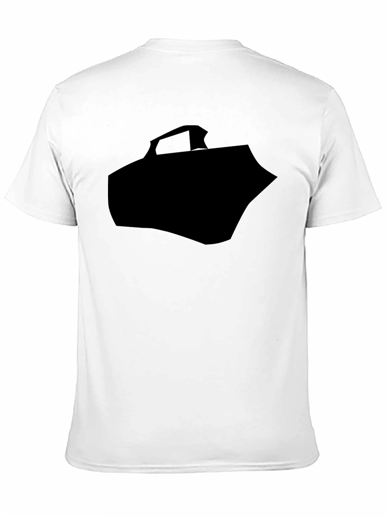 Modern Black Graphic Tee