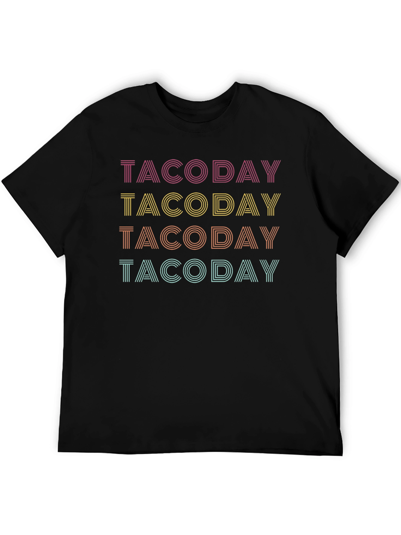 Taco Day Retro T-Shirt