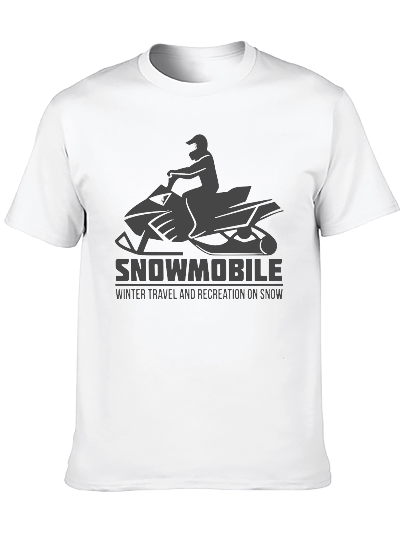 Snowmobile Winter Travel T-Shirt