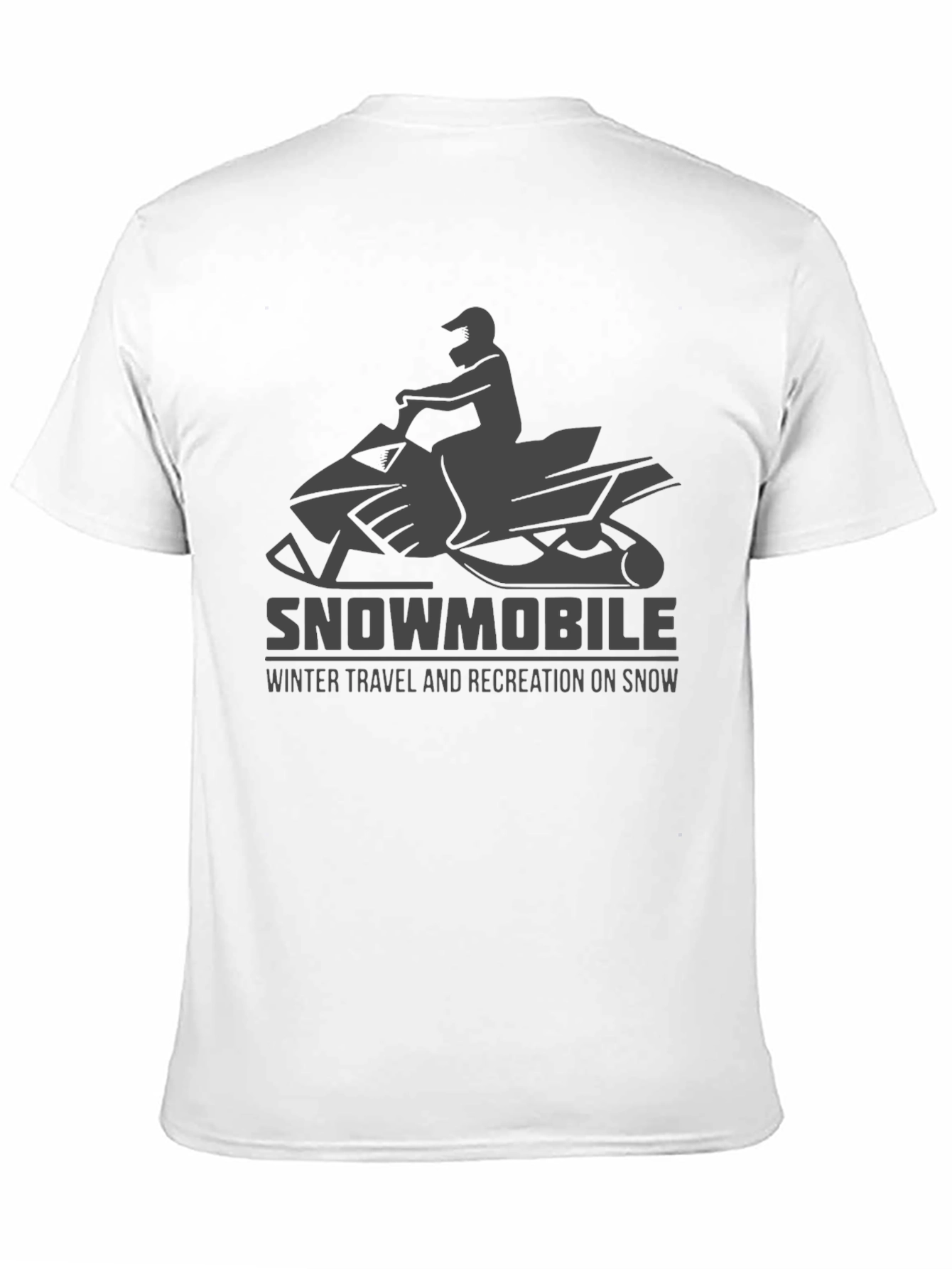 Snowmobile Winter Travel T-Shirt