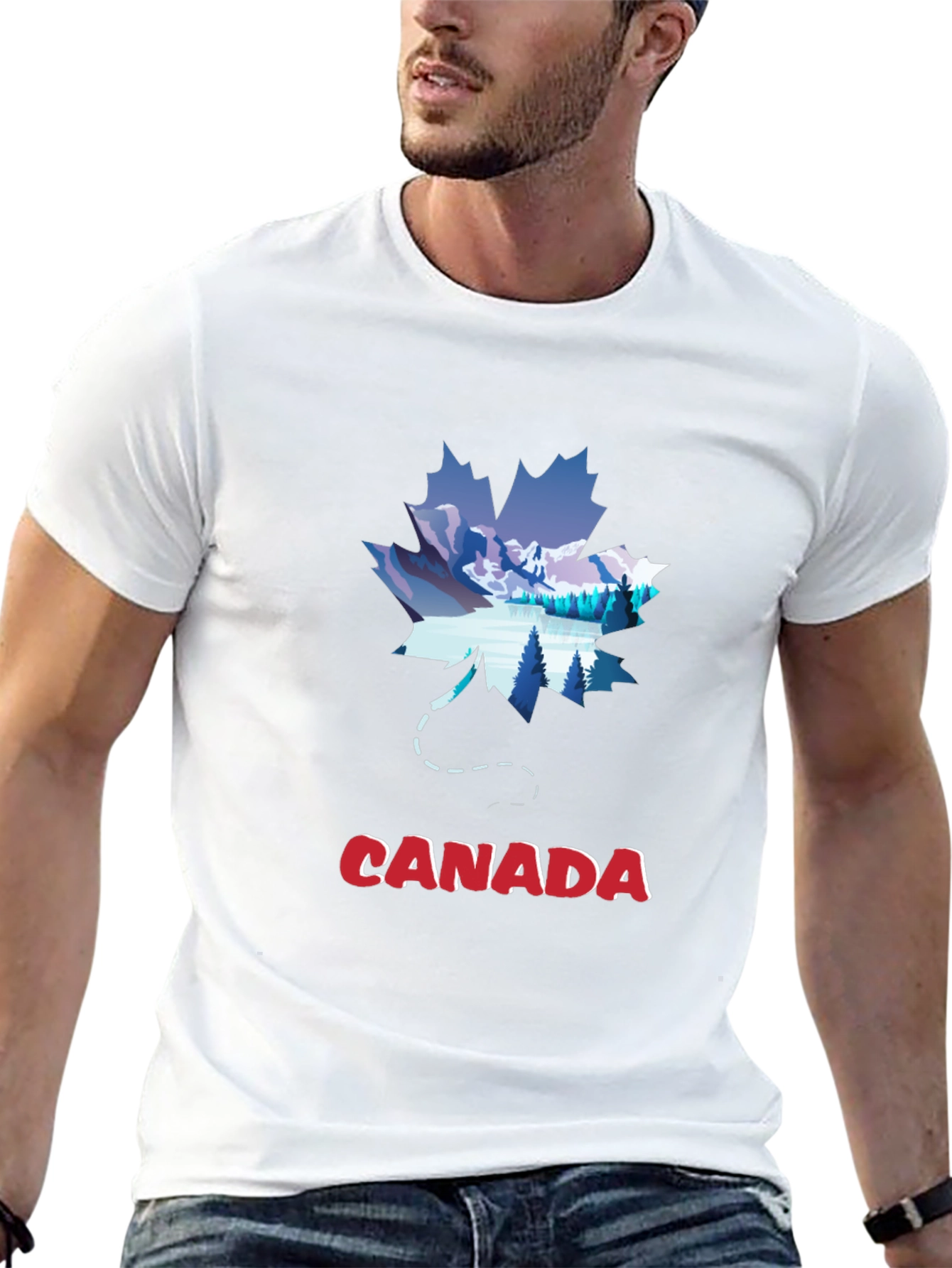 Canada Maple Leaf Graphic T-Shirt