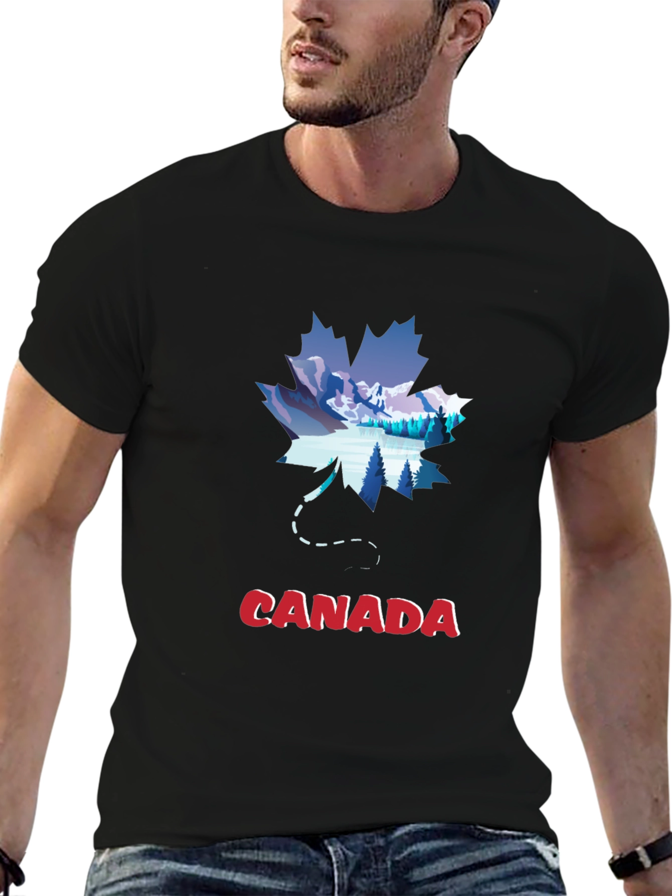 Canada Maple Leaf Graphic T-Shirt