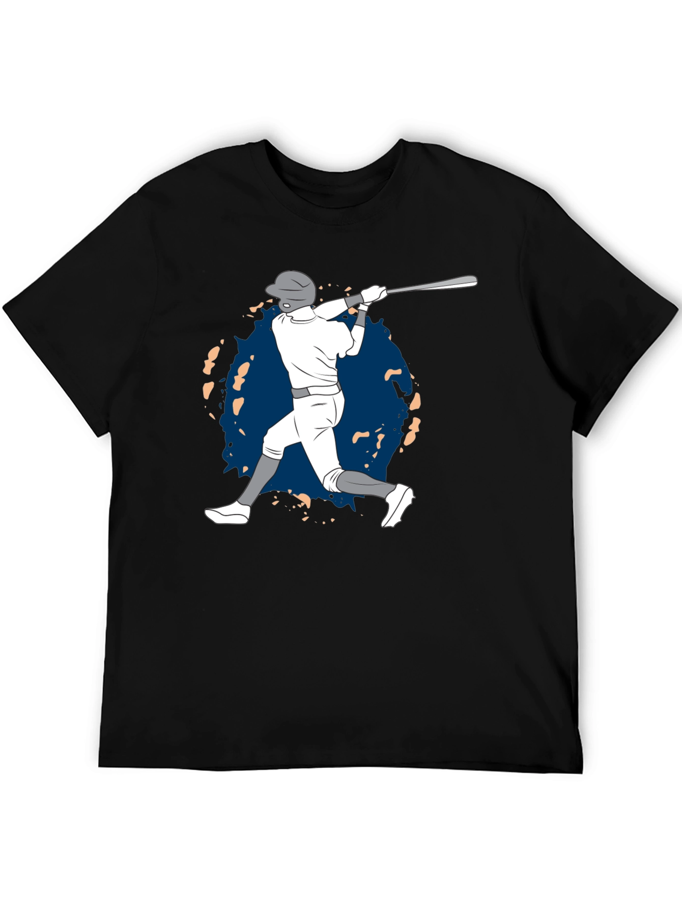 Baseball Player Graphic T-Shirt