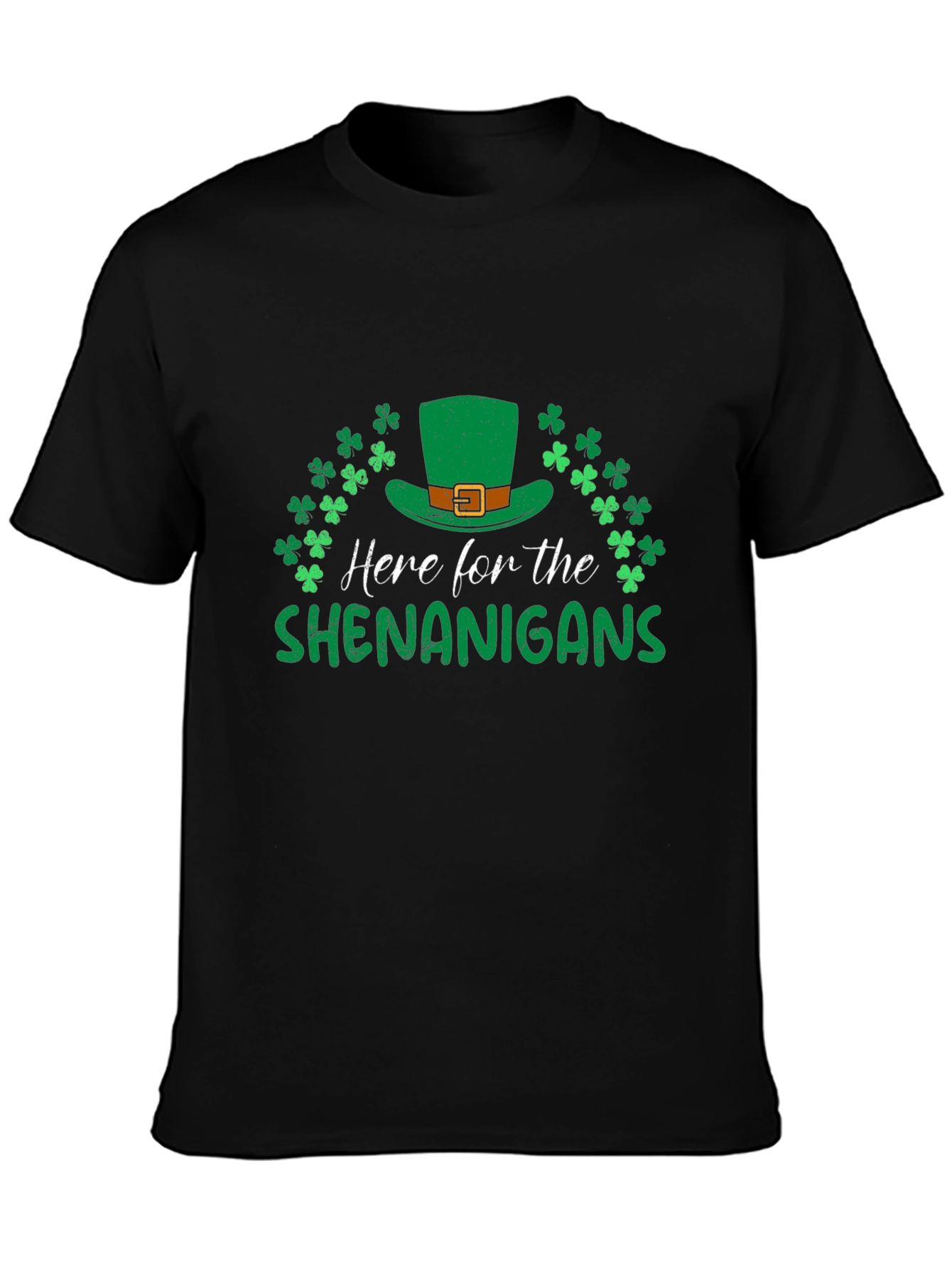St Patricks Day Here For Shenanigans T-Shirt