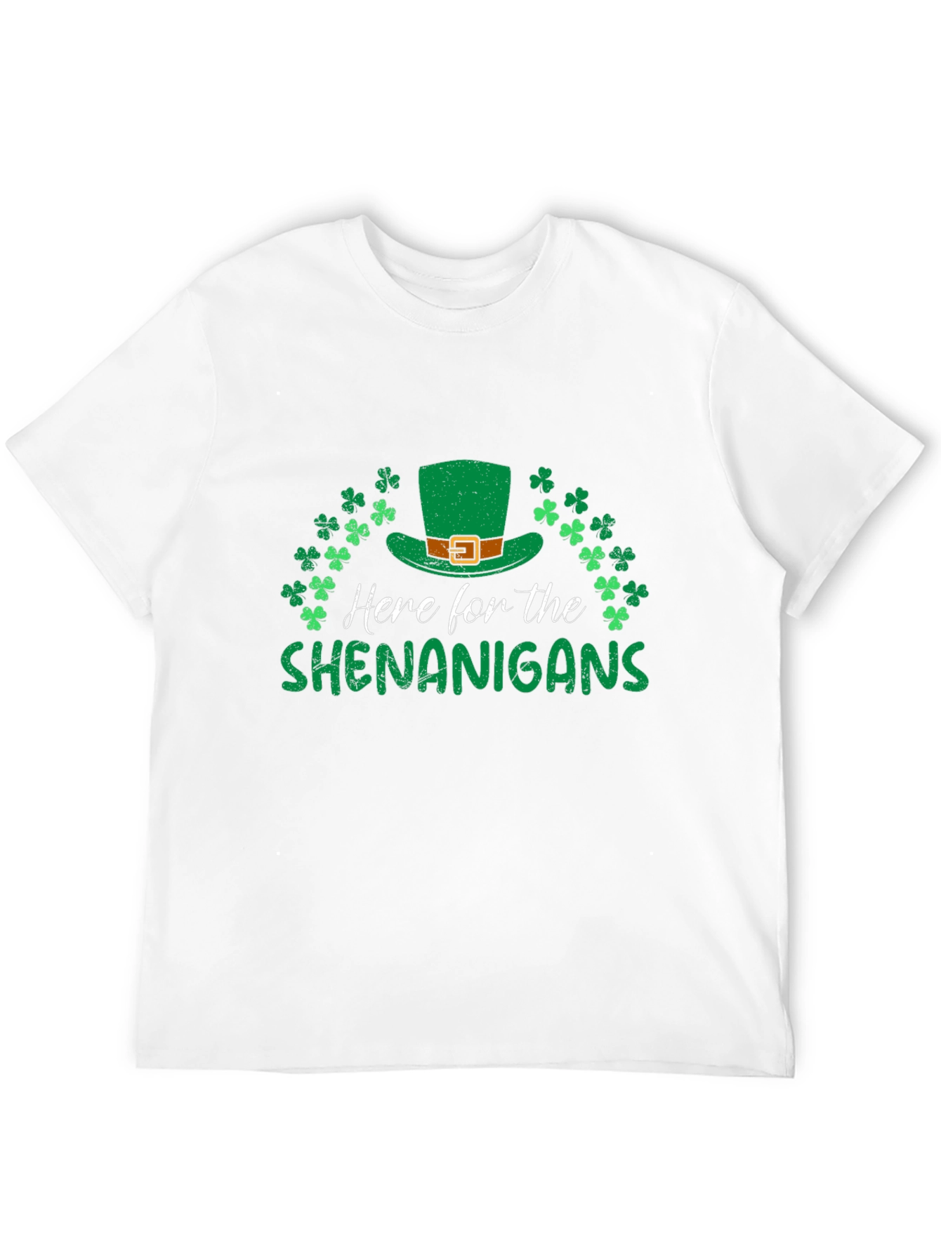 St Patricks Day Here For Shenanigans T-Shirt