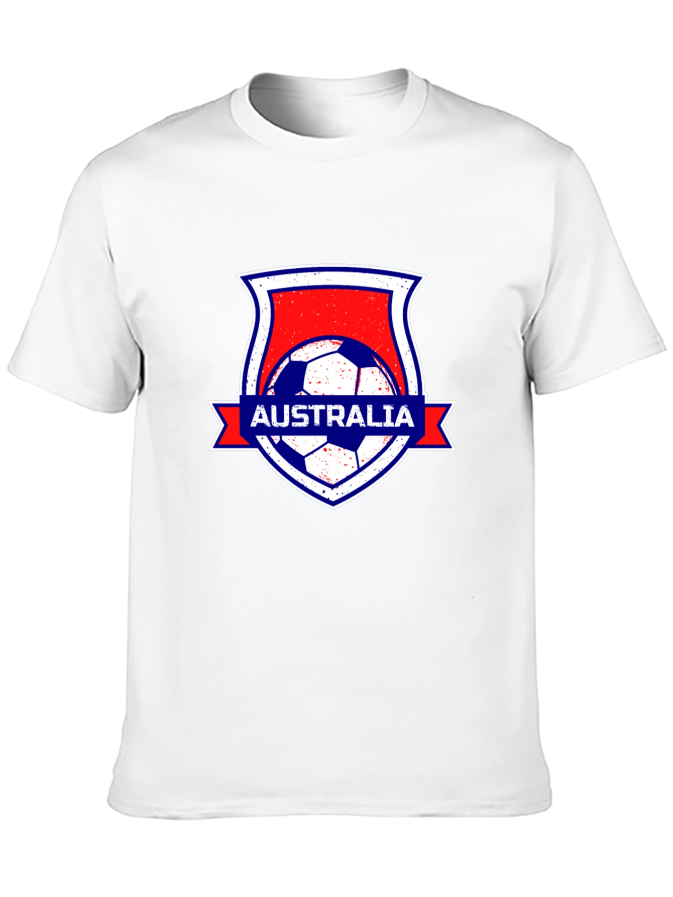 Australia Soccer Black T-Shirt