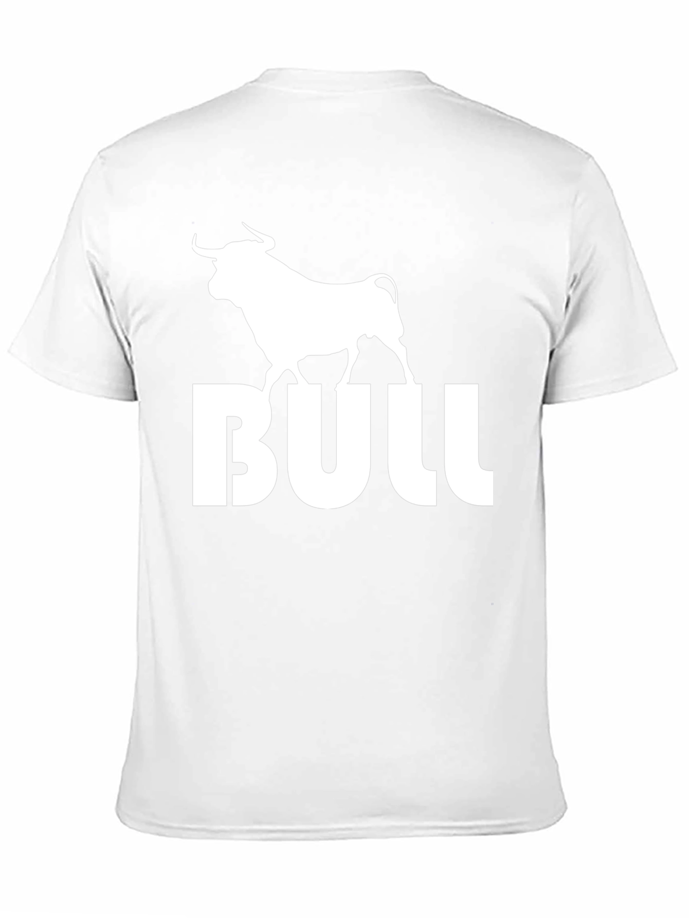Bold Bull Graphic Tee - Black Cotton Blend