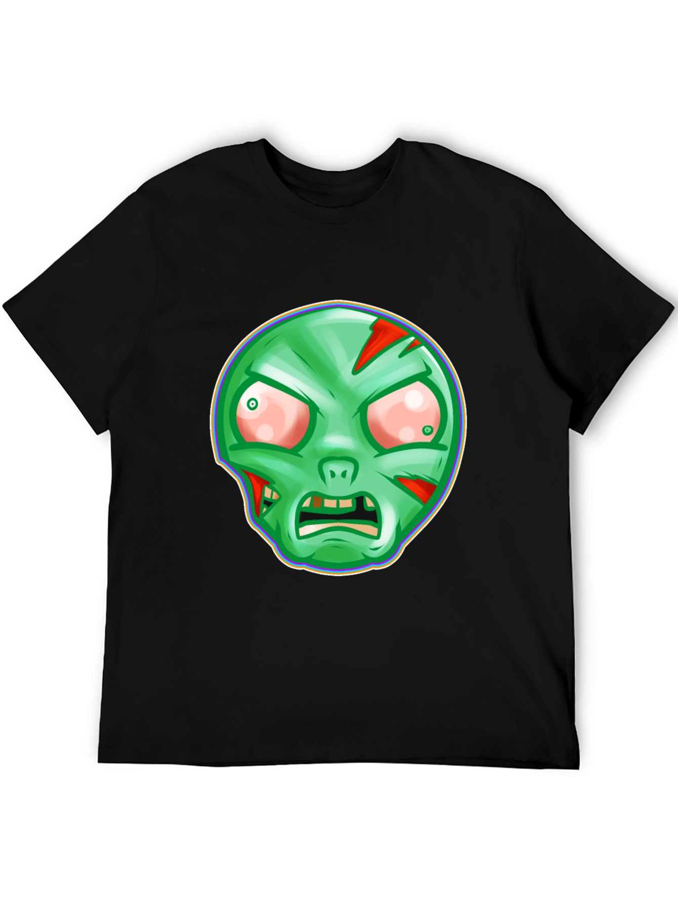 Zombie Graphic T-Shirt - Spooky Halloween Tee