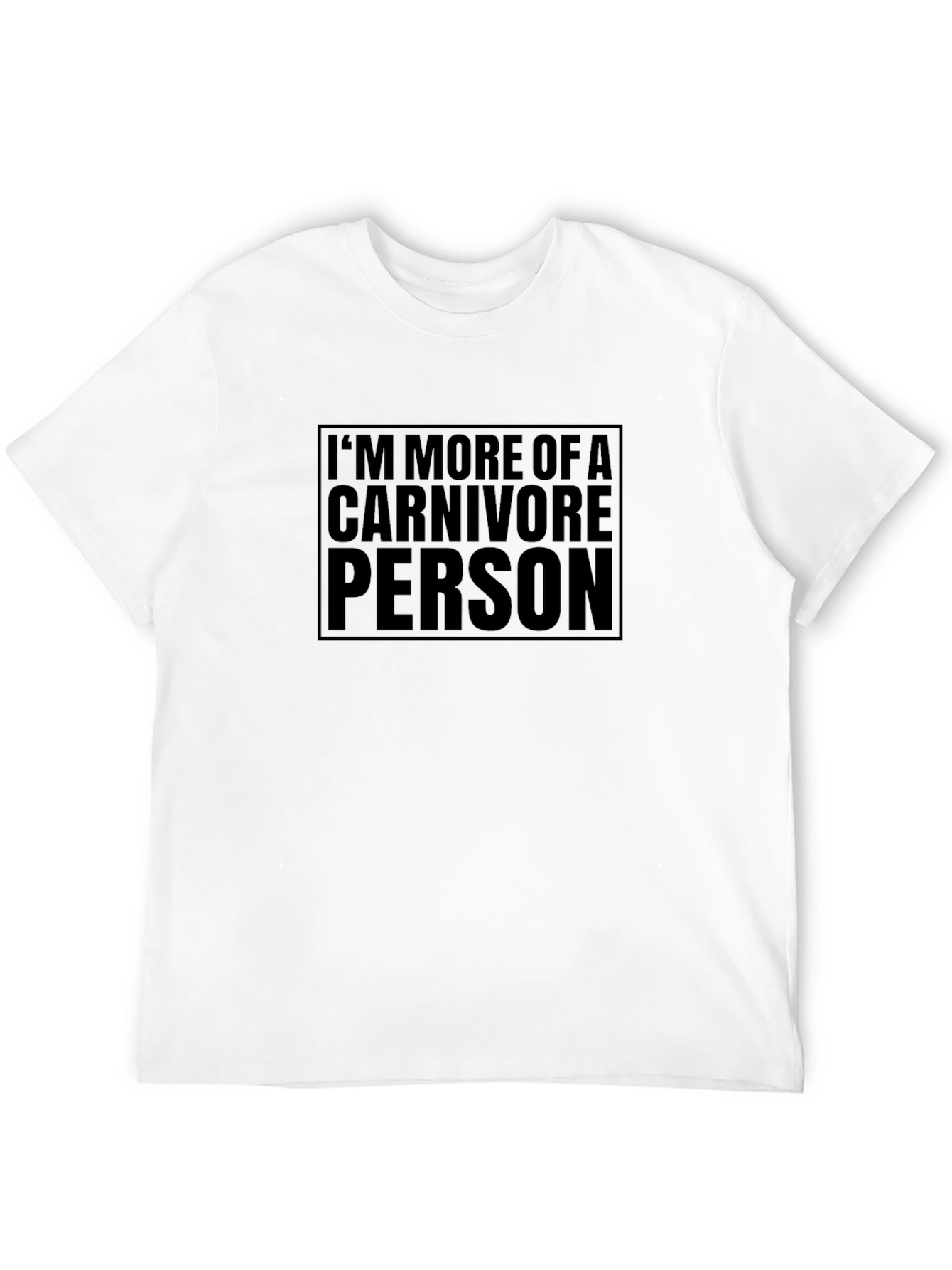 Carnivore Person Graphic Tee - Black