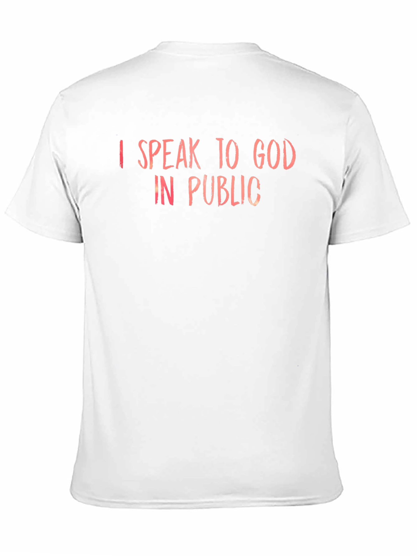 I Speak to God in Public Graphic Tee