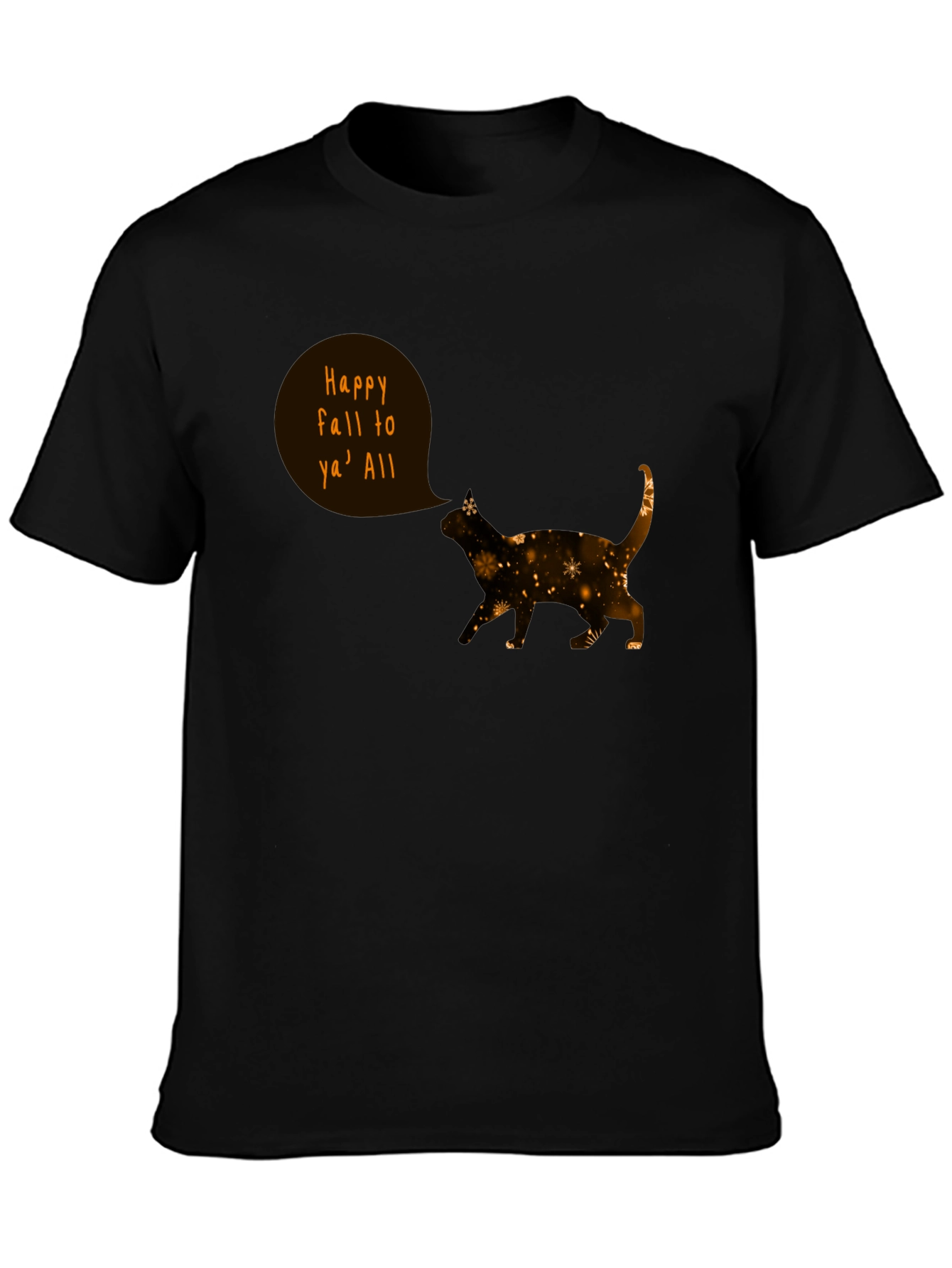 Happy Fall Cat T-Shirt