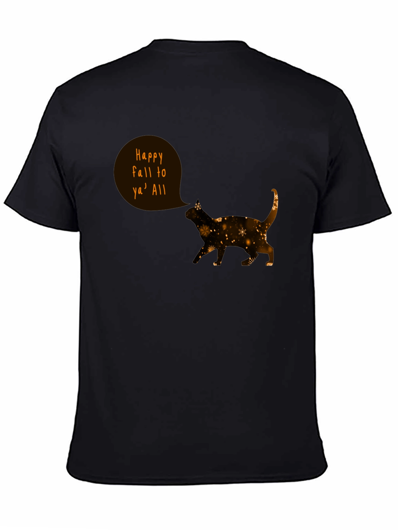 Happy Fall Cat T-Shirt