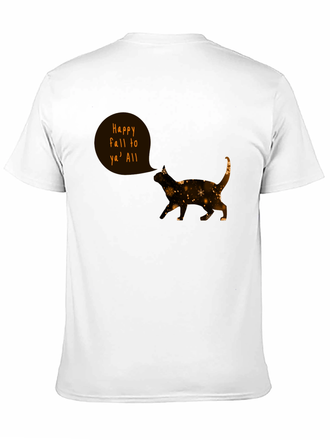 Happy Fall Cat T-Shirt