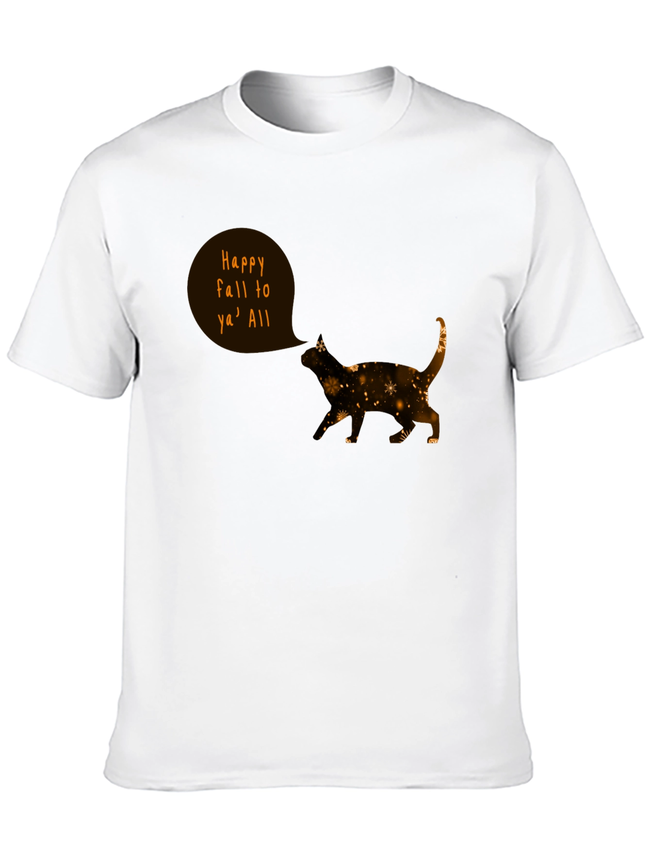 Happy Fall Cat T-Shirt