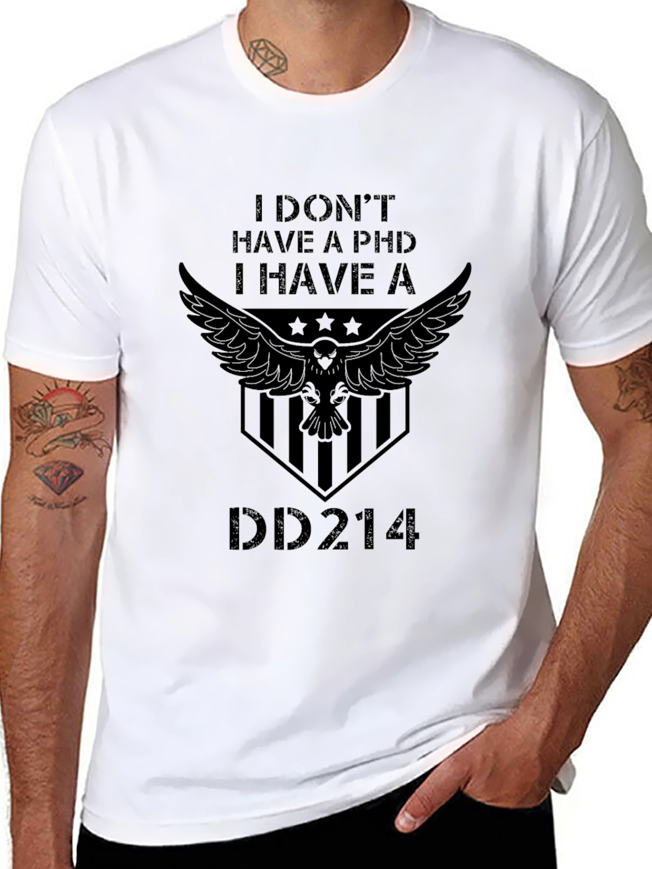 Veteran DD214 Graphic T-Shirt