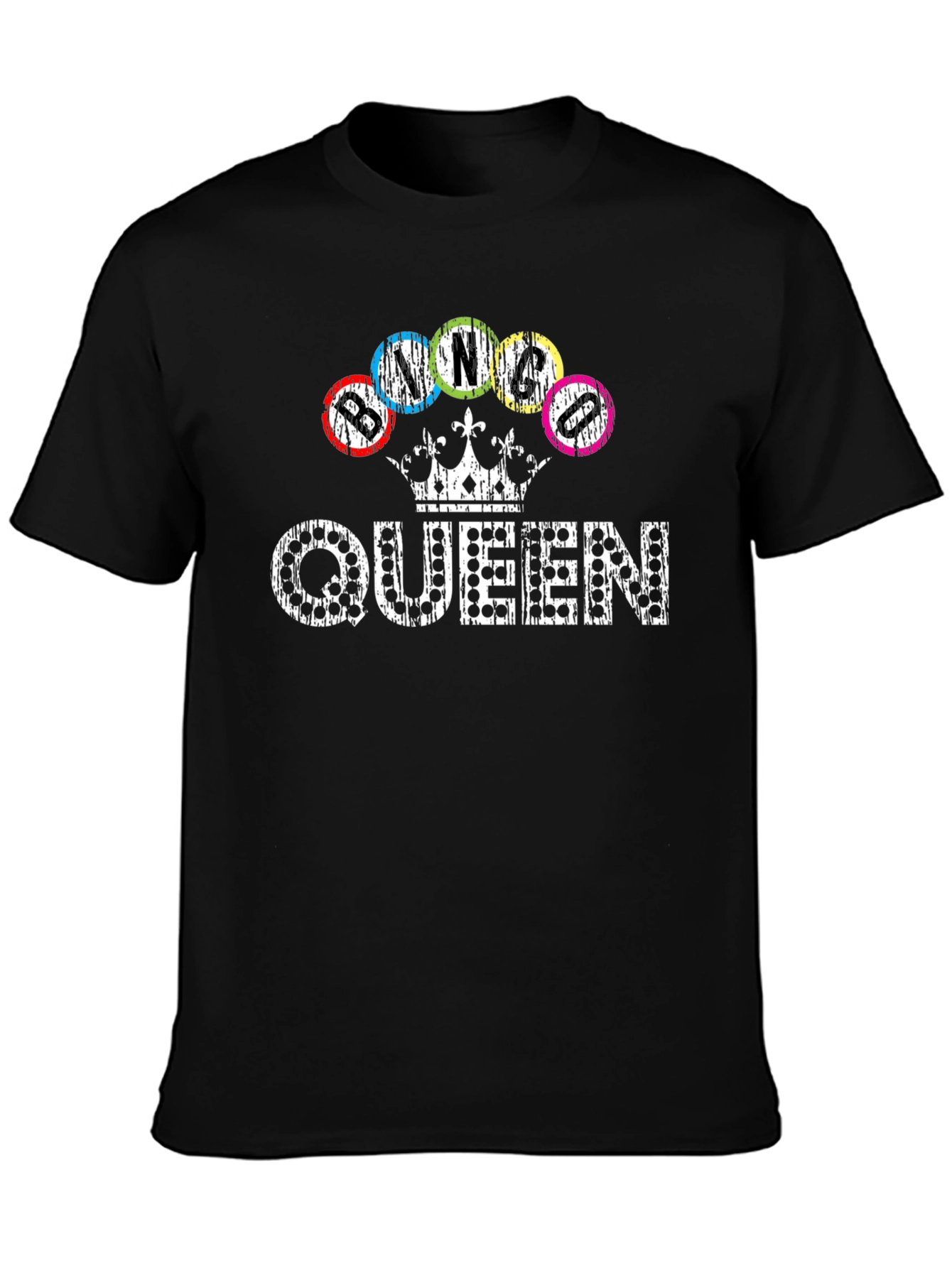 Bingo Queen T-Shirt - Fun & Stylish!