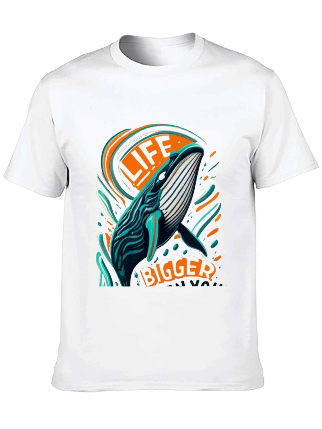 Life Bigger Whale Graphic Tee