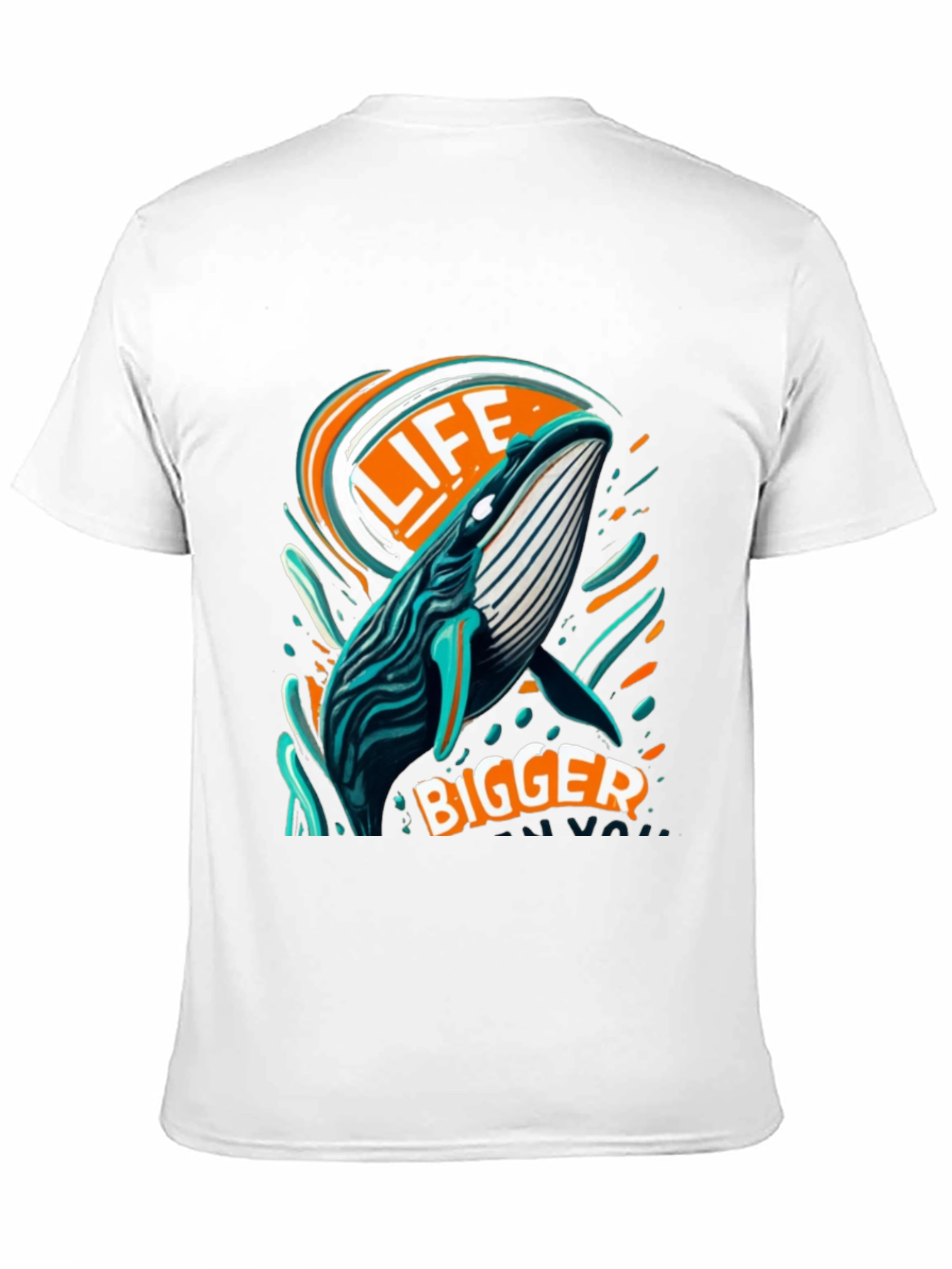 Life Bigger Whale Graphic Tee