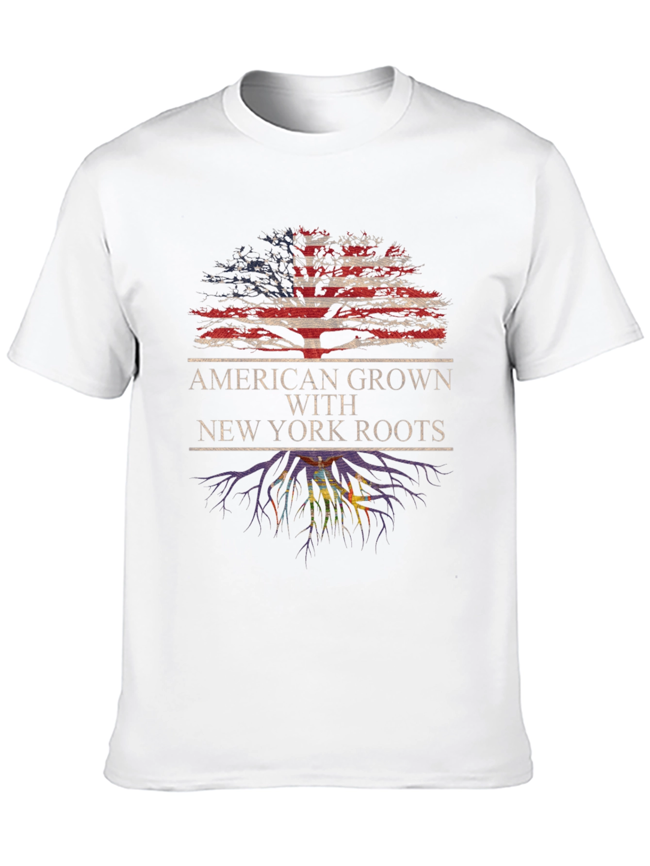 American Grown New York Roots Graphic Tee