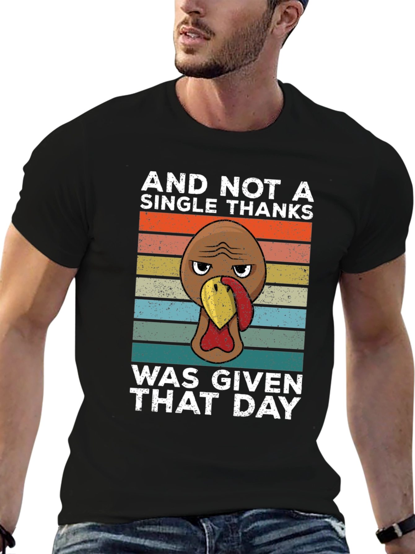 Grumpy Turkey Thanksgiving T-Shirt