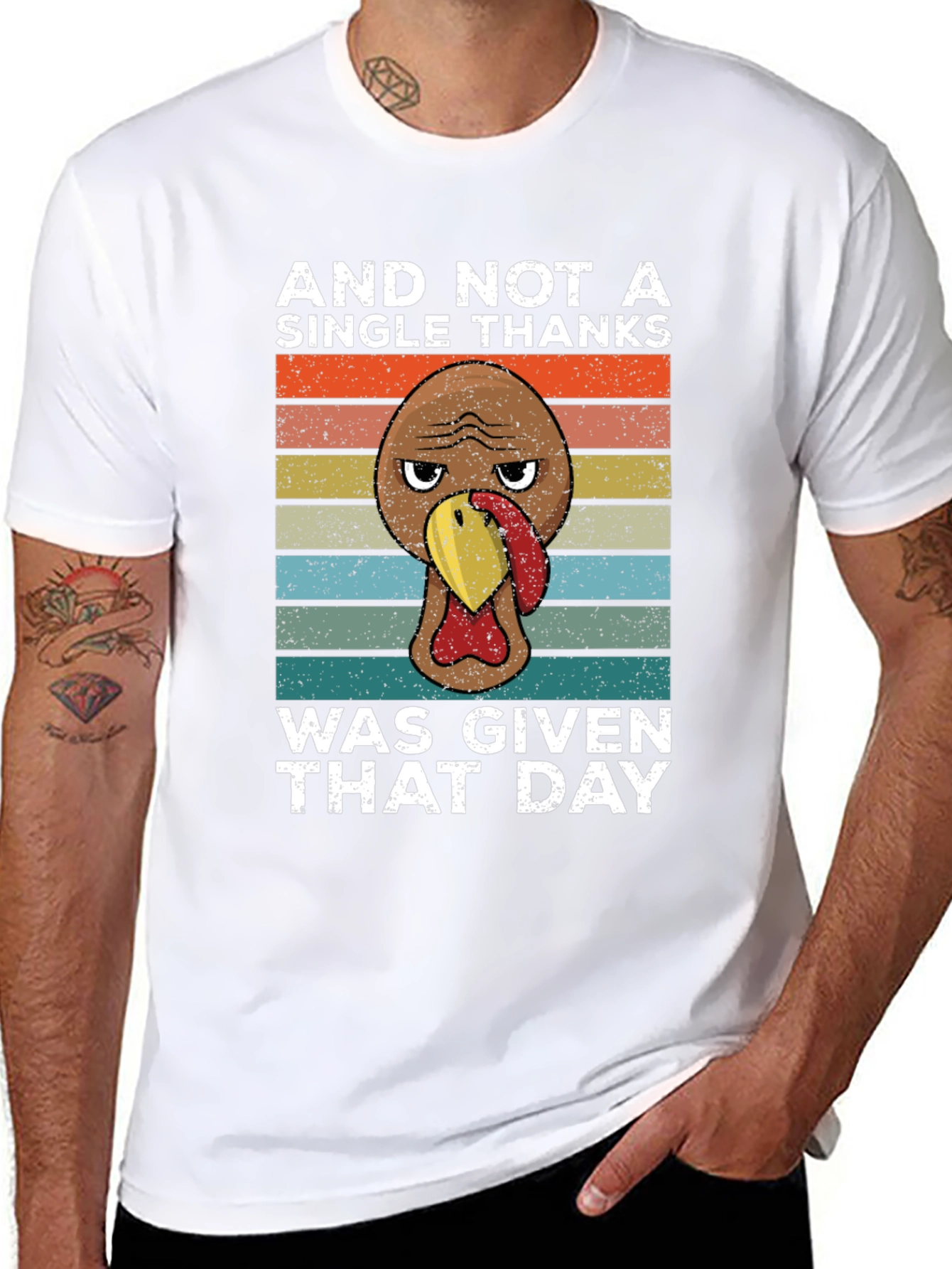 Grumpy Turkey Thanksgiving T-Shirt