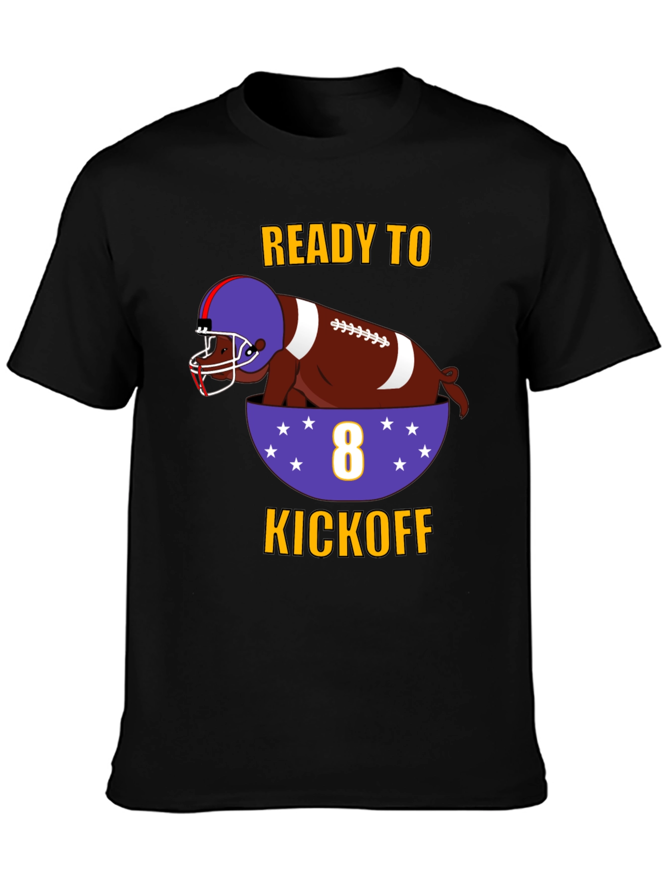 Ready to Kickoff Football T-Shirt