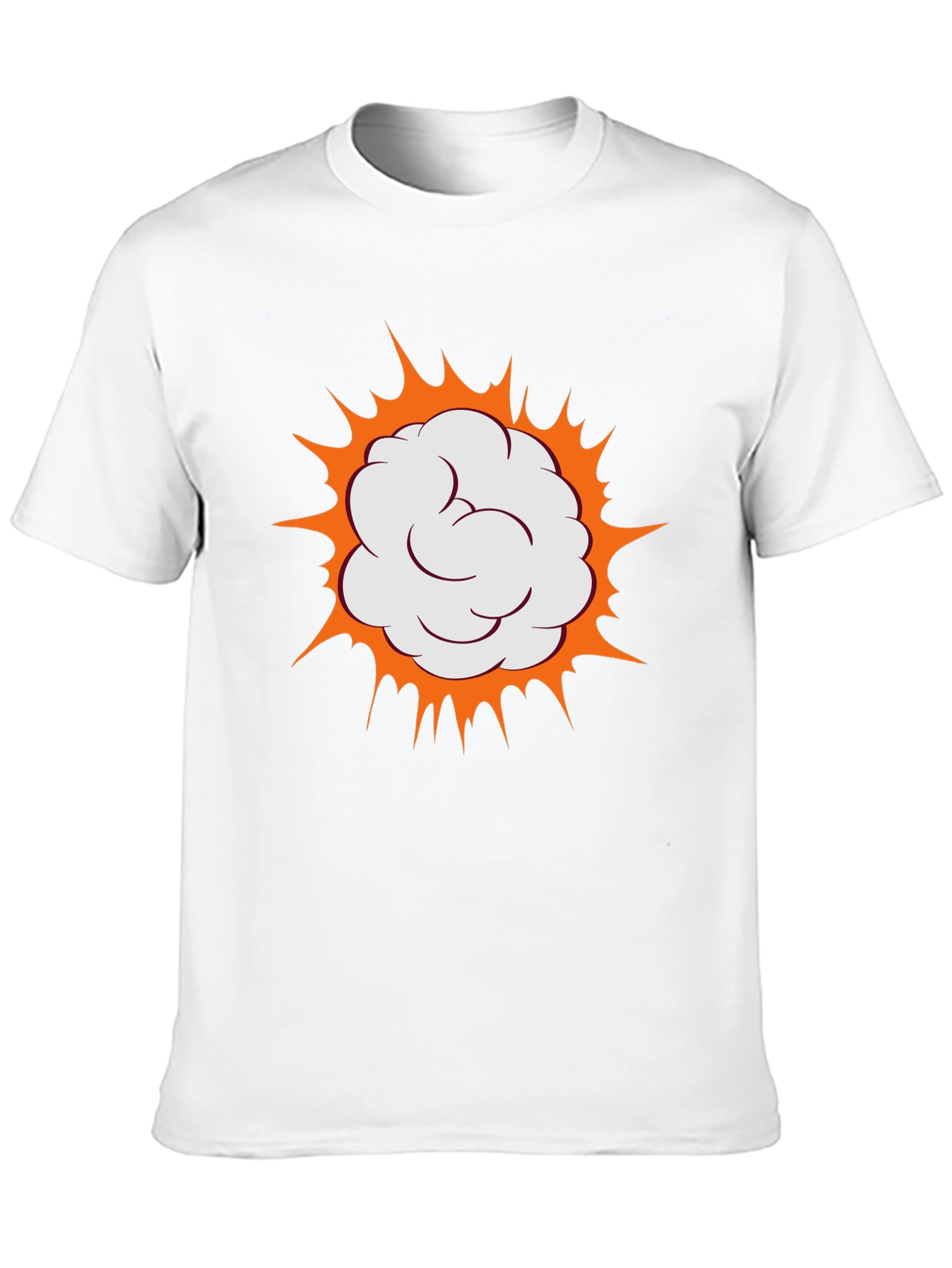Boom Comic Cloud Graphic Black T-Shirt