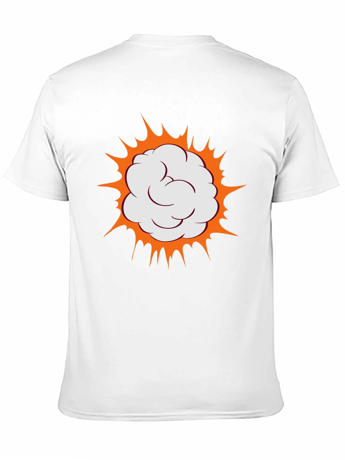 Boom Comic Cloud Graphic Black T-Shirt