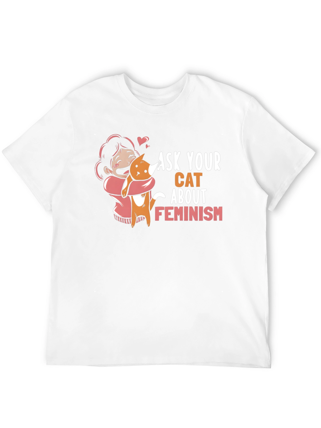 Ask Your Cat About Feminism Graphic Tee