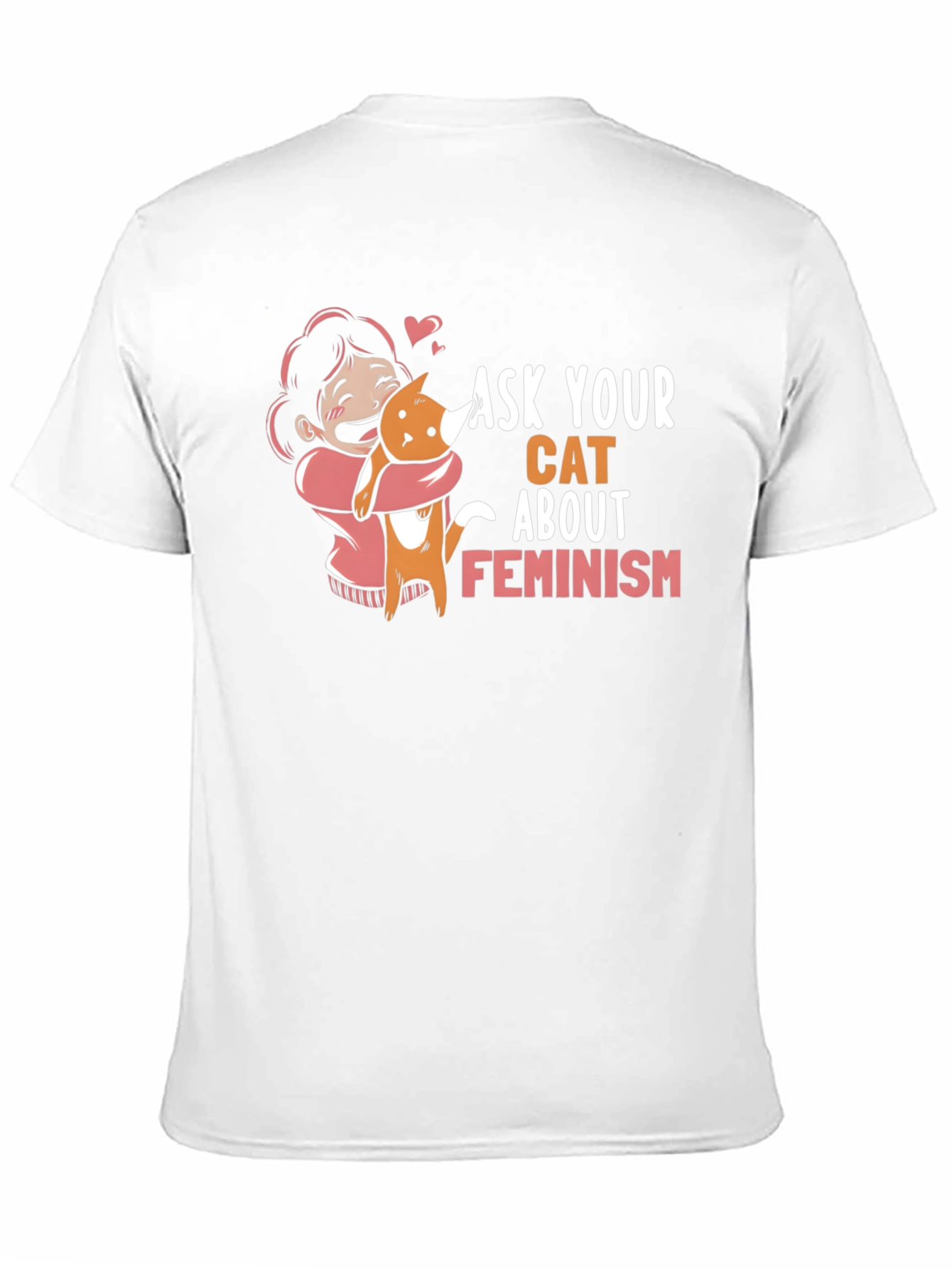Ask Your Cat About Feminism Graphic Tee