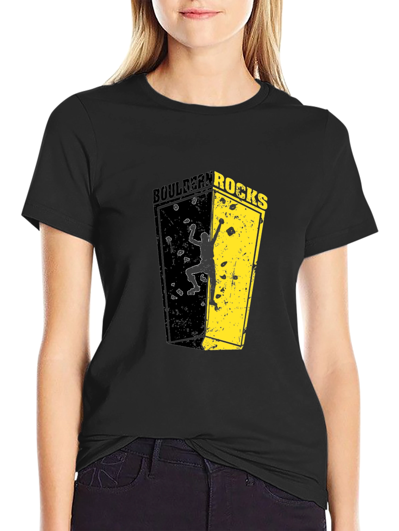 Boulder Rocks Climbing T-Shirt