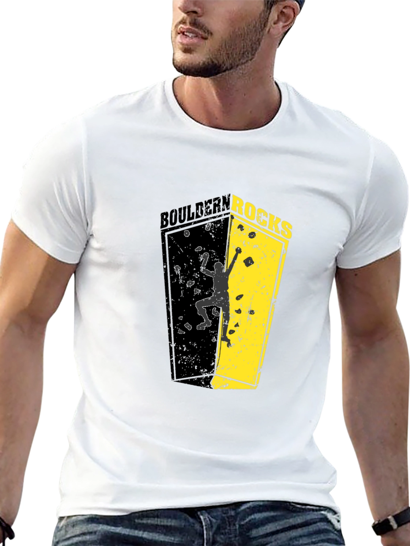 Boulder Rocks Climbing T-Shirt