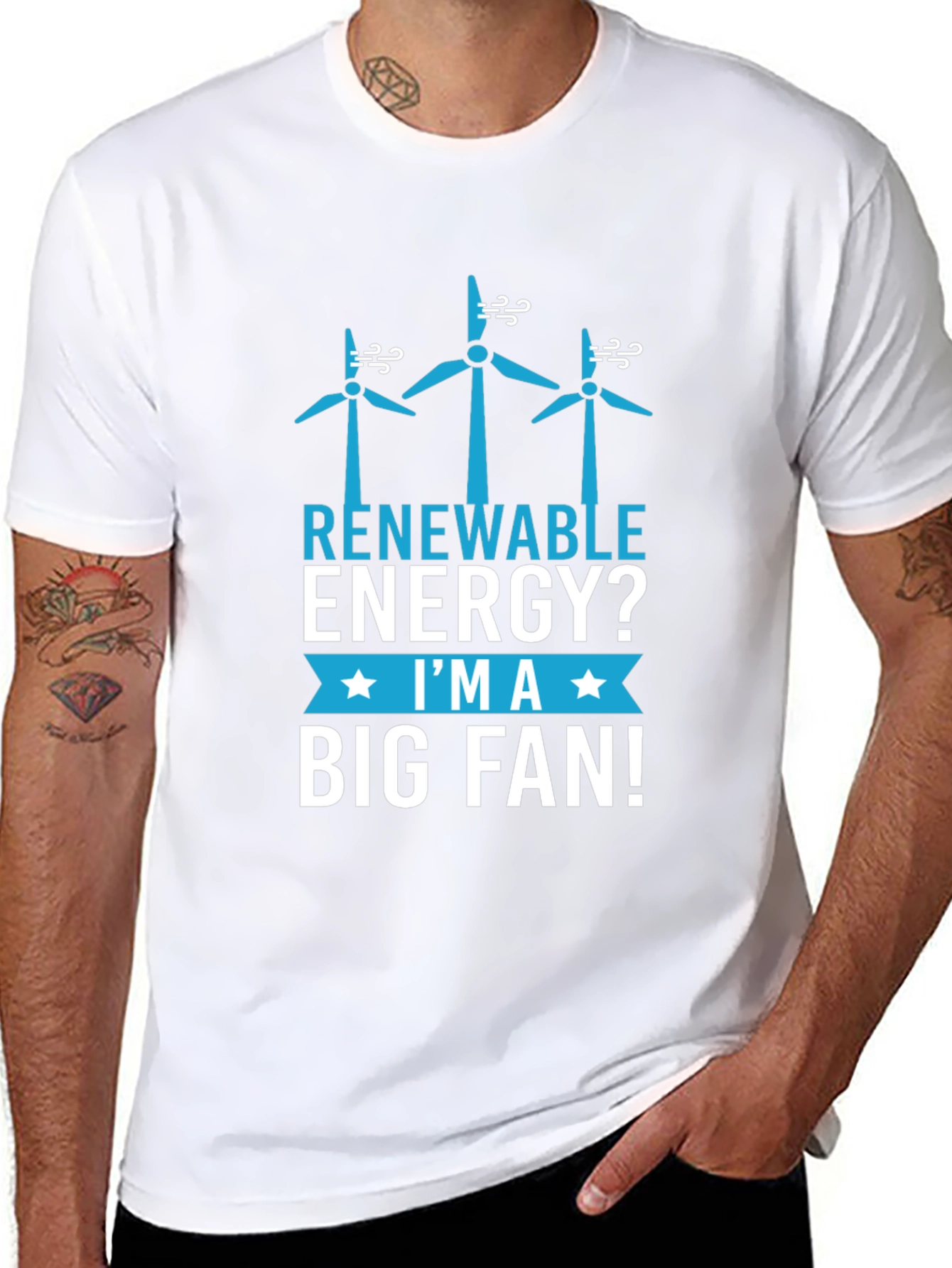 Renewable Energy Big Fan T-Shirt