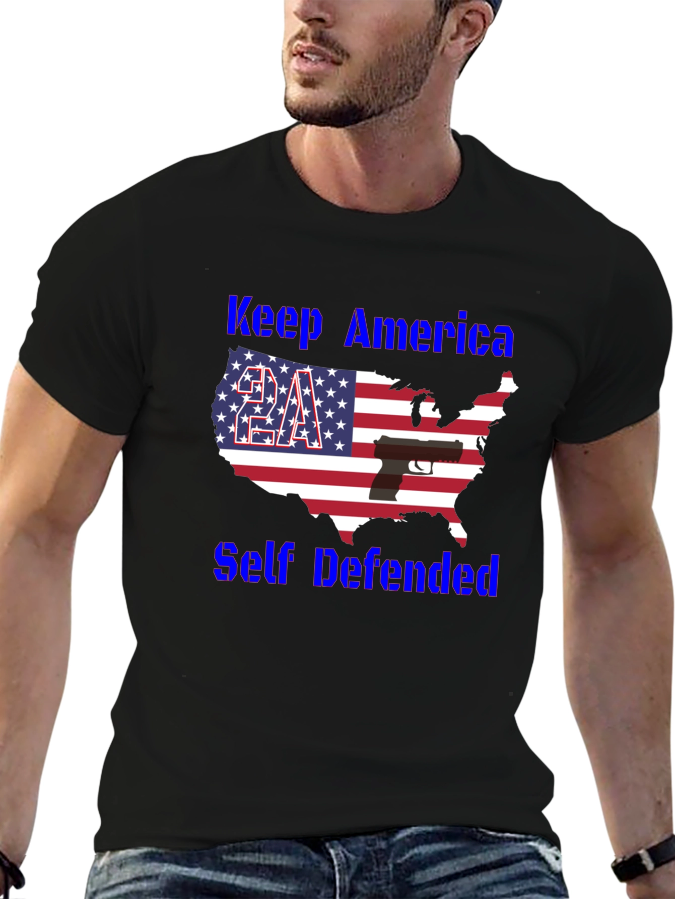 Keep America Self Defended 2A T-Shirt