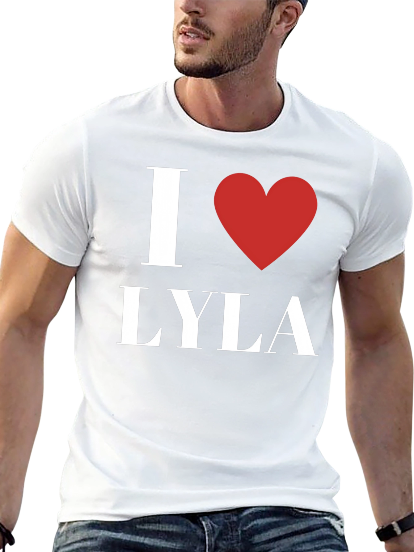 I Heart Lyla Black Graphic T-Shirt