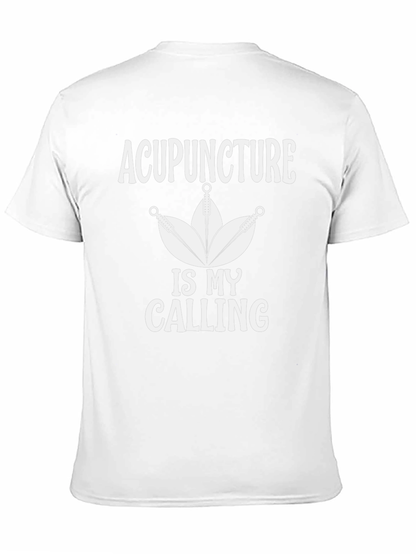 Acupuncture Is My Calling Black T-Shirt