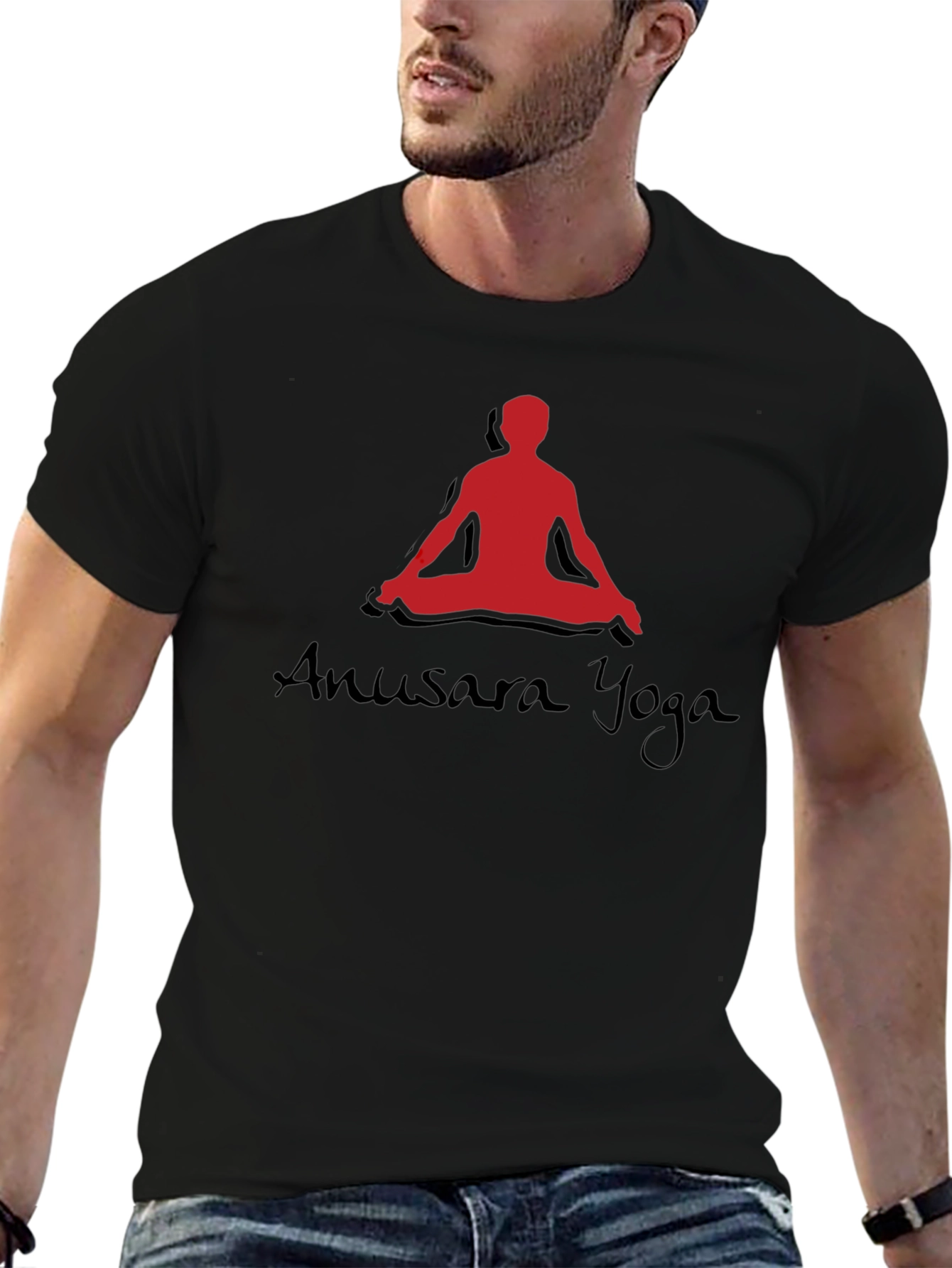Anusara Yoga Graphic Tee - Meditation Shirt