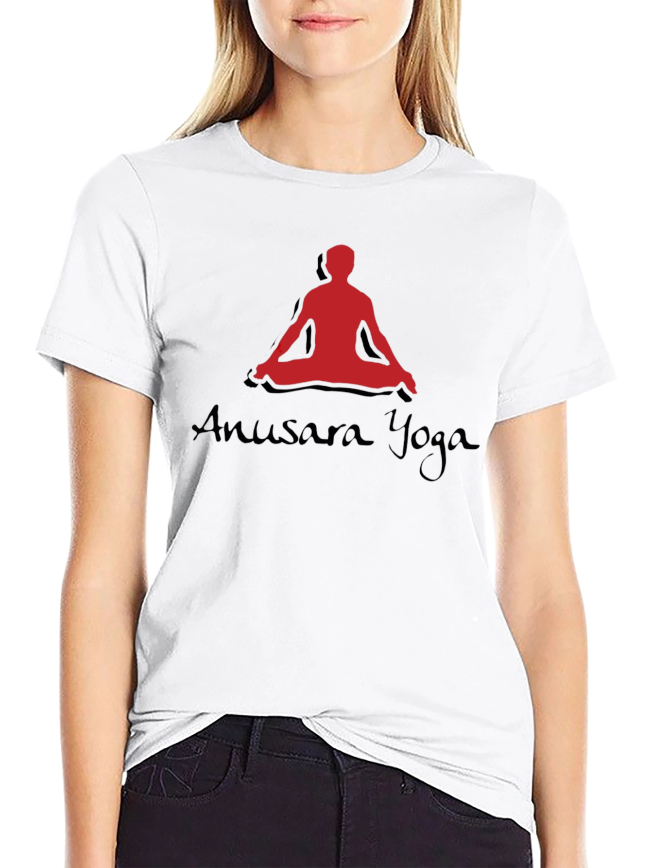 Anusara Yoga Graphic Tee - Meditation Shirt
