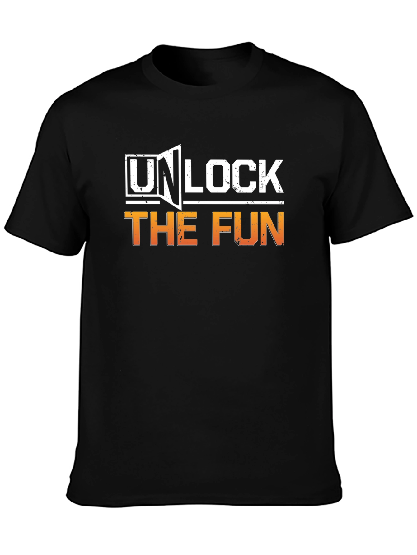 Unlock The Fun Graphic T-Shirt - Stylish Casual Wear