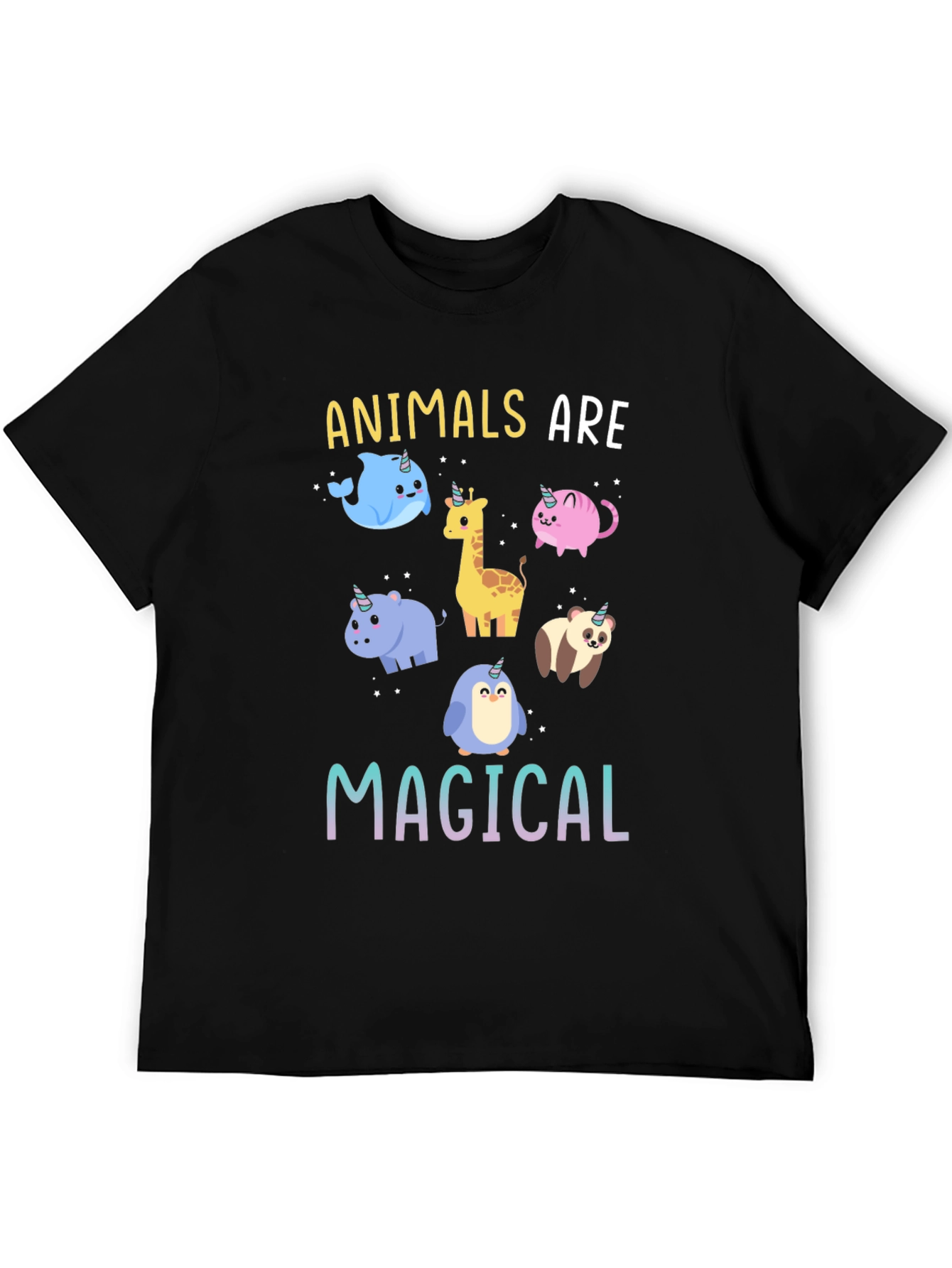 Magical Animals Unicorn Graphic T-Shirt