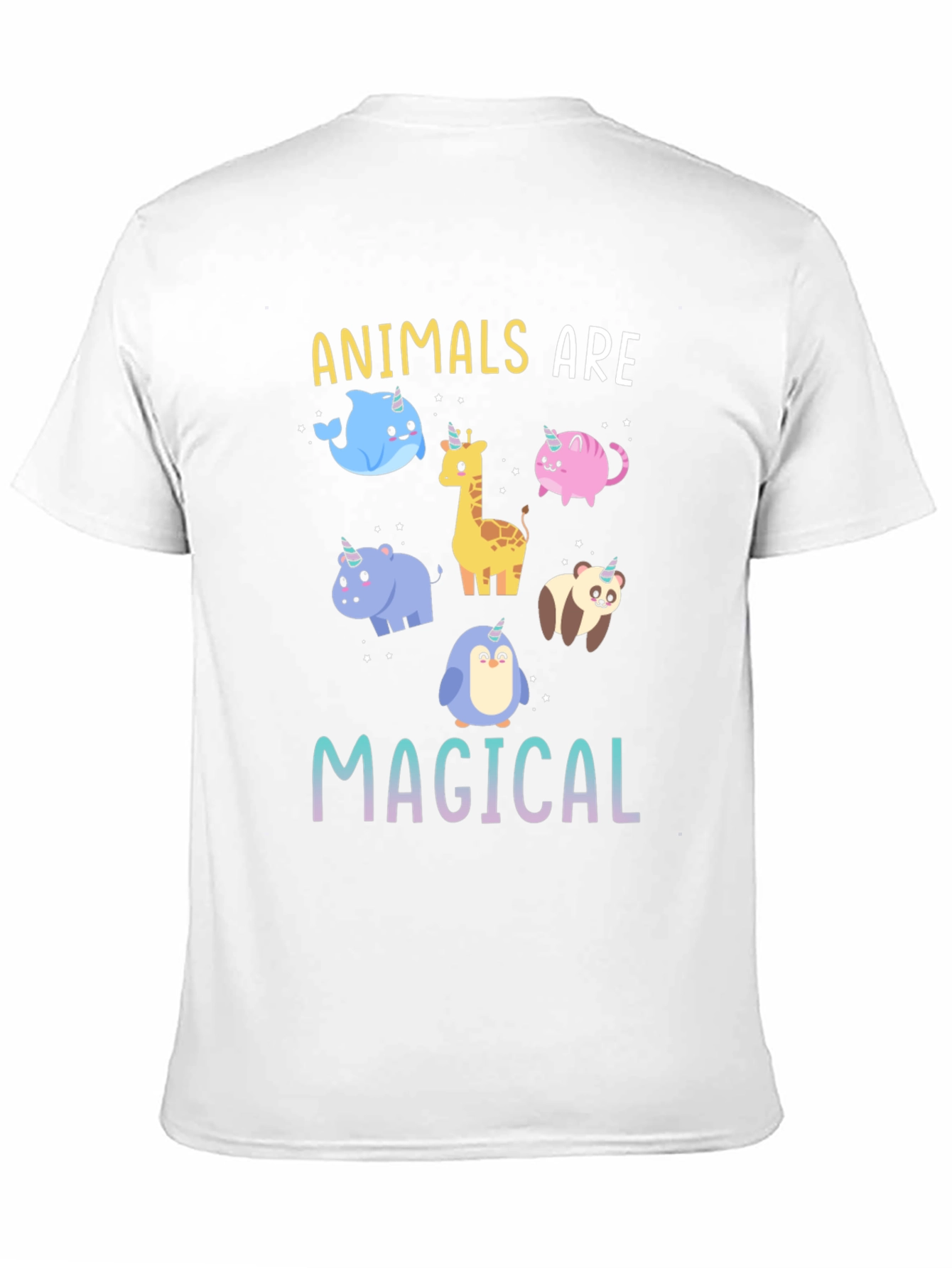 Magical Animals Unicorn Graphic T-Shirt